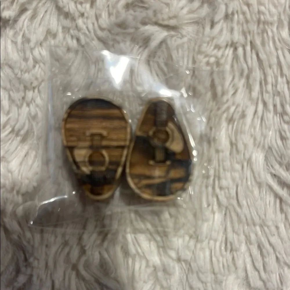 Wooden oval guitar plugs multiple sizes available ￼NEW